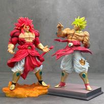 Anime Dragon Ball Broly Figure Set Super Saiyan 4 Broly Action Figures Pvc  Desktop Ornament Statue Pc Case Car Collectible Gift