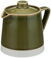 Saikai Pottery Hasami Ware Oribe Glaze Teapot 500ml Easy to Clean Tea Strainer Included Stainless Steel Tea Hasami Ware Tableware Stylish Green Teapot žalia