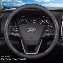 Odinis automobilio vairo užvalkalas Hyundai I30 Ioniq I20 I10 I40 Staria Inster Tucson Accent I30n IX35 Kona Creta priedams