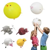 Vaikų žaislas Juokingi pučiami gyvūnai žaislai Dinozauras Nerimo Streso Malšinimas Pripučiamas Balionas Spaudomas Kamuolys animal(1PC) yellow