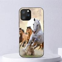 Bėgančio žirgo gyvūno telefono dėklas, skirtas iPhone 11 12 Mini 13 14 Pro Xs Max X 8 7 6s Plus 5 Se Xr korpusas iPhoneXS