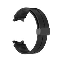 Silikoninis dirželis, skirtas Samsung Galaxy Watch 5/4 44mm 40mm Watch5 Pro 45mm magnetine sagtimi laikrodis 4 Classic 42mm 46mm Galaxy watch 5 44mm juoda