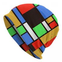Rubiks Rubiko kubas Matematikos formulė Kepurės su snapeliu Madinga megzta kepurė Moterims Unisex Šilta žiemos Geek Magiška dovana Kepurės su ausimis Kepurės Beanies Hat black