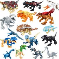 YG77119 YG77148 dinozaurų statybiniai blokai Triceratops Veli Raptor sparnas Dragon Fire Raptor žaisliniai statybiniai blokai orange
