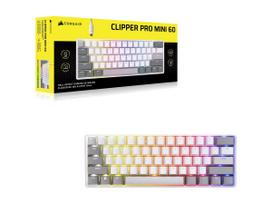 Žaidimų klaviatūra CORSAIR CLIPPER PRO MINI 60 Hall Effect