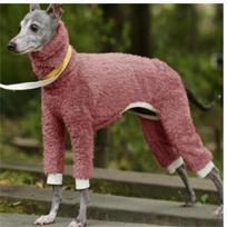 Mada Soild Kurtas Dobermano Kailis Naminių gyvūnėlių Žieminiai Fleece Vėžlio kaklo liemenė Striukė Vipetas Gree Dog Džemperis Šilti žieminiai drabužiai šuniui S brown
