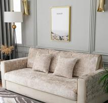 Šilkiniai Velvet odiniai sofos užvalkalai šiltas rankšluostis sofos užvalkalas pilnas uždengimas universalus žieminis pliušinis neslystantis sofos užvalkalas 70x70cm 1pcs gray