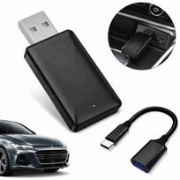 Belaidis adapteris Android Auto ir CarPlay, USB/USB-C, suderinamas su iPhone