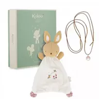 Kaloo 2-in-1 Dovanų Rinkinys Zuikio Paguodėlis ir Nėštumo Bola Vėrinys Petites Chansons