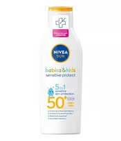 NIVEA Sun Kids Sensitive Protect Apsauginis Kūdikių ir Vaikų Kremas nuo Saulės SPF50+ 200ml