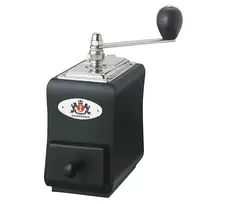 Zassenhaus Coffee Mill Santiago Black - Rankinis kūginis girnų malūnėlis, buko mediena, 50 g talpa