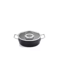 Fissler Adamant CA 24cm Casserole with Glass Lid, 4.2L, Induction Compatible, Non-Stick, Made in Germany