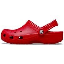 Crocs Classic Clog Laisvalaikio Patogūs Mediniai Klumpės Unisex Avalynė Čili Raudonumo 10001-6EN 42-43 red