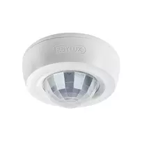 ESYLUX lubų judesio ir buvimo detektorius 360° paviršinis montavimas Ø24m nulinio perėjimo perjungimas nuotolinio valdymo galimybė PD