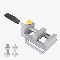 Aluminum Drill Press Vise Benchs Clamp For Electric Drill Stand Drill Press Stand Kit Flat Tongs Bench Vise Woodwork Tools