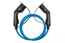 kabelmeister® EV Įkrovimo Kabelis Mode 3, Type 2 Kištukas į Lizdą, 3 Fazės, 16 A, 11 kW, Mėlynas, 5 m