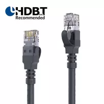 PureLink AVIT Media Series CAT 6a SFTP Patch Cable RJ-45 (M) to RJ-45 (M) 25 m Black LSZH