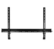B-TECH BTV521 Fiksuotas sieninis laikiklis 32-65 colių ekranams, juodas, 70 kg talpa, VESA 75x75 iki 600x400