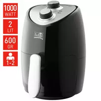 FRITEL Starter My SnackTastic 4202 Oro gruzdintuvė 1kW Sidabrinė/Juoda