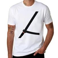 Klastingo saugos diržo T-shirt būtinas t-shirt mėlyna archyvo vasariniai viršutiniai drabužiai vyriški vintažiniai t-shirt'ai L white
