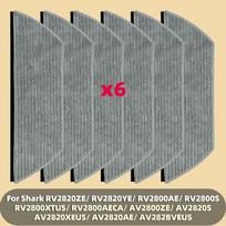 Suderinama su Shark PowerDetect RV2820ZE, AV2800ZE, AV2800ZEEUWH, RV2800ZEEU, RV2820YE, Šepečio Mop Filtro Priedų Dalimis gray