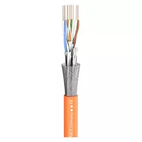 Sommer Cable SC-Mercator CAT.7 S/FTP tinklo instaliacinis kabelis 8x vidiniai laidininkai 4x2² FRNC - oranžinis