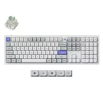 Keychron Q6HW-P1 Full Size Magnetic White mechaninė klaviatūra