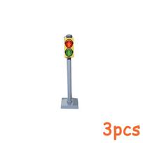 MOC Miesto Šviesoforai Kelio Ženklai Kelių Blokada Signalinis Žibintas Greičio Apribojimas „Pasidaryk Pats“ Statybiniai Blokeliai Scena Statybos Minifigūrėlės Priedai gray