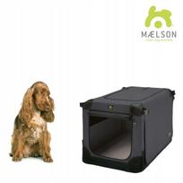 Sulankstomas audinio narvas Maelson Soft Kennel SK72, 72x51x51 cm, antracito spalvos
