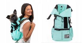 Šuns kuprinė K9 Sport Sack AIR 2, kvėpuojanti Cordura, iki 11 kg, M dydis