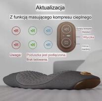 Nugaros masažuoklis Lumbago su vibracija ir šildymo funkcija