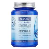 Kolageno ir hialurono rūgšties „viskas viename“ ampulė 250 ml blue