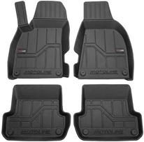 Guminiai 3D kilimėliai Audi A4 B6/B7, SEAT Exeo, kraštai iki 7 cm, TPE