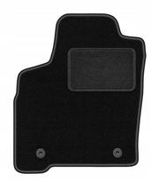 Automobilio vairuotojo kilimėlis Opel Meriva A 2002-2010, LUX, juodas, veliūras