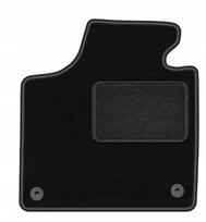 Automobilio kilimėlis Audi A3 8P 2003–2011, juodas, LUX, vairuotojui, velūras