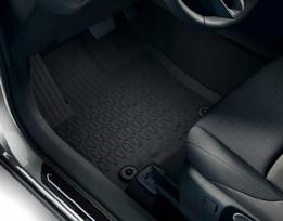 Automobilio kilimėliai TOYOTA C-HR, guminiai, juodi, PW210-10023, OE