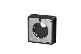i-PRO WV-QJB500-B Junction Box for S-Series and U-Series Cameras, Black, IP66, IK10