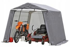 Automobilio tentas, 3x3x2,4 m, pilkas, tinkamas visus metus
