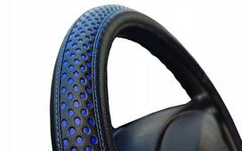Vairo užvalkalas POK-R SKY, juodos ir mėlynos odos, 37–39 cm