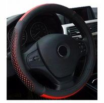Universalus raudonas vairo užvalkalas automobiliui