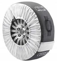 Originalūs AUDI ratų gaubtai, tinka iki 18" (L dydis)