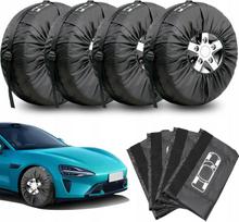 Automobilio padangų užvalkalai, 4 vnt., vandeniui atsparūs, 18–23" (80 cm)