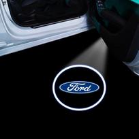 Automobilio lipdukas Ford LED durų pasitikimo žibintai Lazerinis projektorius Belaidis automobilio HD palydos žibintas Ford Transit Kuga Mondeo Explorer gray