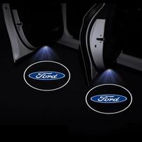 Automobilio lipdukas Ford LED durų pasitikimo žibintai Lazerinis projektorius Belaidis automobilio HD palydos žibintas Ford Transit Kuga Mondeo Explorer