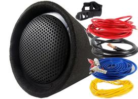 Aktyvus žemų dažnių garsiakalbis 400W, 20 cm, su laidais