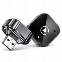 Bluetooth adapteris automobiliui, suderinamas su CarPlay ir Android Auto, 5V USB, USB-A ir USB-C jungtys