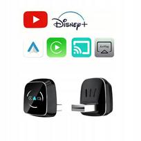 Automobilio adapteris 4-in-1 CarPlay, Miracast, AirPlay, Android Auto