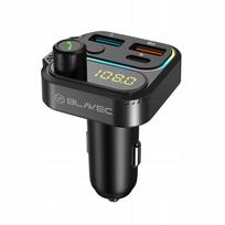FM siųstuvas Flash TR-01 su MP3, Bluetooth, 2 USB, Type-C, PD 36W ir QC3.0 18W