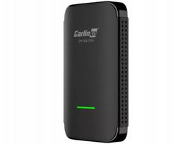 Adapteris CARLINKIT CP2A Pro belaidžiam CarPlay ir Android Auto, juodas