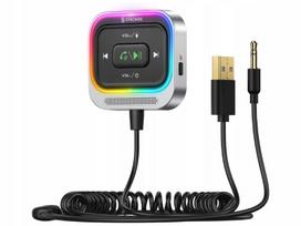 Bluetooth 5.4 imtuvas su AUX adapteriu ir triukšmo slopinimo mikrofonu
